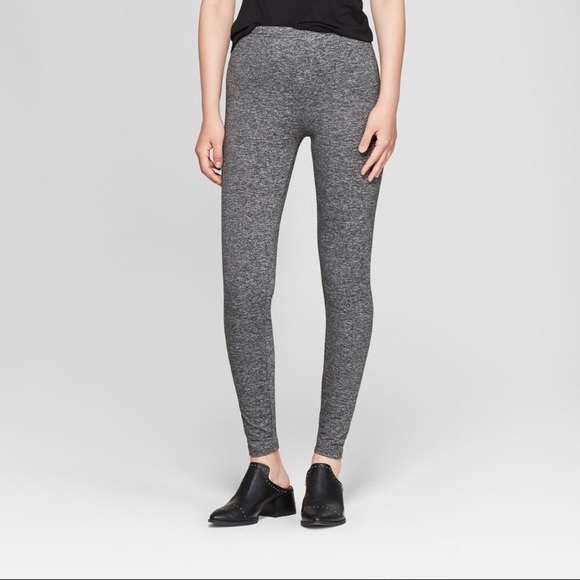 🌹 B1G1 Heather Grey Westloop Leggings - Picture 1 of 4